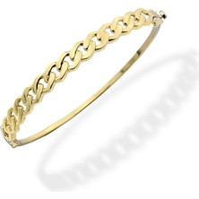 Oroline Kuyumculuk 14 Ayar Altın Gurmet Kelepçe Bileklik