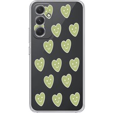 Manitoba Samsung Galaxy M14 Uyumlu Baskılı Yumuşak Silikon Şeffaf Telefon Kılıfı