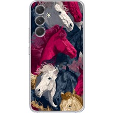 Manitoba Samsung Galaxy S23 Fe Uyumlu Baskılı Yumuşak Silikon Şeffaf Telefon Kılıfı