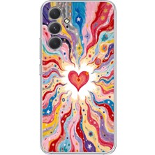 Manitoba Samsung Galaxy S24 Fe Uyumlu Baskılı Yumuşak Silikon Şeffaf Telefon Kılıfı