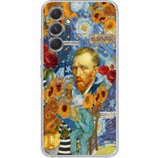 Manitoba Samsung Galaxy M14 Uyumlu Baskılı Yumuşak Silikon Şeffaf Telefon Kılıfı