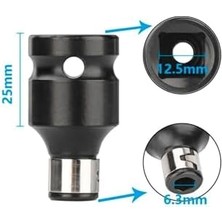 Storemax 1/2 Matkap Chuck Mandrenli Adaptör Somun Sökme Makinesini Hex Uç Dönüştürme Aparatı