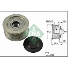 Ina 535011510 - Alternatör Gergi Kasnağı Doblo-Grande Punto 1.9 Jtd-Astra H-Vectra C-Zafıra-Sıgnum 1.9 Cdtı 05-