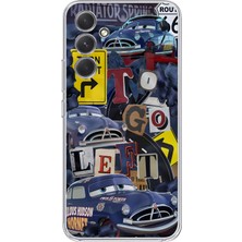 Manitoba Samsung Galaxy M14 Uyumlu Baskılı Yumuşak Silikon Şeffaf Telefon Kılıfı