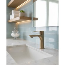 Emfa Aksesuar Antik Lavabo Bataryası - Modern Vintage Eskitme Lavabo Bataryası