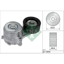 Ina 534065010 - Alternatör Gergi Kiti Rulmanı Astra J-Astra K-Insıgnıa B-Zafıra C 1.6 A16XHT-A-B16SHL-SHT