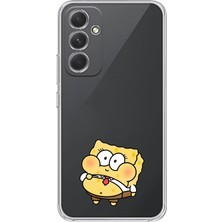 Manitoba Samsung Galaxy A16 Uyumlu Baskılı Yumuşak Silikon Şeffaf Telefon Kılıfı