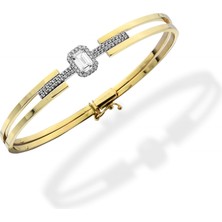 Oroline Kuyumculuk 14 Ayar Altın Baget Kelepçe Bileklik