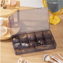Comprox 2 Adet 12 Bölmeli Kapaklı Kolye Yüzük Takı Kutusu/dikiş Kutusu/düzenleyici Kutu