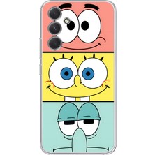 Manitoba Samsung Galaxy M14 Uyumlu Baskılı Yumuşak Silikon Şeffaf Telefon Kılıfı