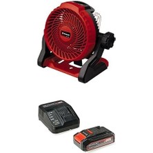 Storemax Ge-Cf 18/2200 Li - Solo, Akülü Vantilatör ve 18V 2,5 Ah Pxc Starter Kit (Başlangıç Seti)