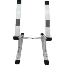 Storemax Kaliteli Tok Alüminyum Dizüstü Bilgisayar Notebook Standı Yüksekliği Ayarlanabilir 30CM Maksimum Yükseklik Stand Taşınabilir Yükseltici MacBook Uyumlu Tüm Dizüstü Bilgisayar 10-16 Inç N8