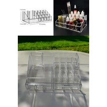 Comprox 2 Çekmeceli 18 Gözlü Makyaj Düzenleyici Organizer Set