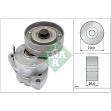 Ina 534011820 - Alternatör Gergi Rulmanı Kütüklü Astra F-G-H-Vectra A-B-Corsa B-Combo-Zafıra-1.4- 1.6i-1.8i-2.0i 16V