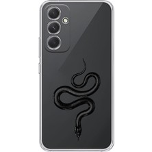 Manitoba Samsung Galaxy A56 Uyumlu Baskılı Yumuşak Silikon Şeffaf Telefon Kılıfı