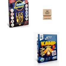 Ünlüler Karması Lgs 8. Sınıf 1. Dönem 10LU Karma Deneme ve Kamp Kitabı + Telefon Standı