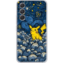 Manitoba Samsung Galaxy S24 Uyumlu Baskılı Yumuşak Silikon Şeffaf Telefon Kılıfı