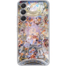 Manitoba Samsung Galaxy S24 Uyumlu Baskılı Yumuşak Silikon Şeffaf Telefon Kılıfı