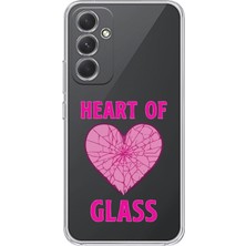 Manitoba Samsung Galaxy M14 Uyumlu Baskılı Yumuşak Silikon Şeffaf Telefon Kılıfı