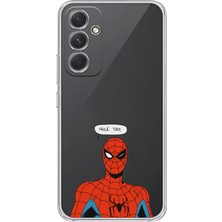 Manitoba Samsung Galaxy S24 Fe Uyumlu Baskılı Yumuşak Silikon Şeffaf Telefon Kılıfı