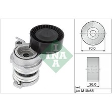 Ina 534070810 - Kayıs Gergı Kutugu Bmw E81 E87 E82 E46 E90 E60 E83 E85