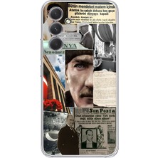 Manitoba Samsung Galaxy A05S Uyumlu Baskılı Yumuşak Silikon Şeffaf Telefon Kılıfı