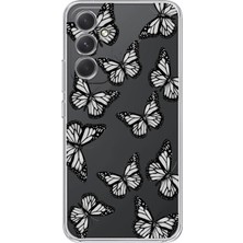 Manitoba Samsung Galaxy S25 Fe Uyumlu Baskılı Yumuşak Silikon Şeffaf Telefon Kılıfı