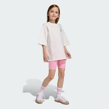 Adidas Originals KE2345 Cycling Shorts And Tee Set Kids