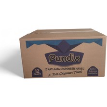 Pundix Z Katlama Dispenser Havlu 12PAKET