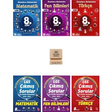 Newton Yayınları Newton Lgs 8. Sınıf Matematik Fen ve Türkçe Denemeleri ve Çıkmış Sorular 6lı Set + Telefon Standı