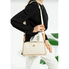 Just Polo Kadın 3D Baskılı Ayarlanabilir Askılı Şık Omuz Çantası Ebat: 16 x 26 cm