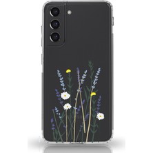 Manitoba Samsung Galaxy S21 Uyumlu Baskılı Yumuşak Silikon Şeffaf Telefon Kılıfı