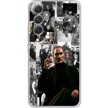 Manitoba Samsung Galaxy S25 Fe Uyumlu Baskılı Yumuşak Silikon Şeffaf Telefon Kılıfı