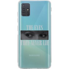 Manitoba Samsung Galaxy M31S Uyumlu Baskılı Yumuşak Silikon Şeffaf Telefon Kılıfı