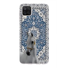 Manitoba Samsung Galaxy A22 / M22 / M32 Uyumlu Baskılı Yumuşak Silikon Şeffaf Telefon Kılıfı
