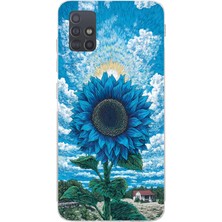 Manitoba Samsung Galaxy M31S Uyumlu Baskılı Yumuşak Silikon Şeffaf Telefon Kılıfı