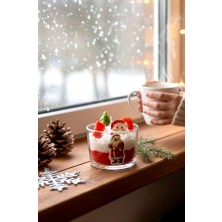 Trend Mum Premium Scented Yılbaşı Temalı Dekoratif Kokulu Mum , Noel Hediyesi , Yılbaşı Hediyesi