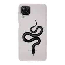 Manitoba Samsung Galaxy A22 / M22 / M32 Uyumlu Baskılı Yumuşak Silikon Şeffaf Telefon Kılıfı