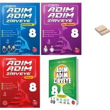 YDS Publishing Newton Yayınları 8 Sınıf Adım Adım Zirveye 4'lü Set Konu Anlatımlı Soru Bankası Seti 2026(TÜRKÇ,MAT,FEN,İNKILAP)