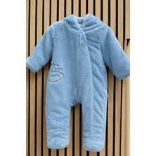 NerKids Peluş Bebek Ayıcık Baskılı Tulum