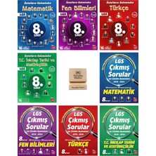 Newton Yayınları Newton Lgs 8. Sınıf Matematik Fen Türkçe ve Inkılap Deneme ve Çıkmış Sorular 8li Set+Telefon Standı