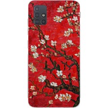 Manitoba Samsung Galaxy M31S Uyumlu Baskılı Yumuşak Silikon Şeffaf Telefon Kılıfı