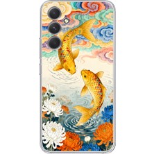 Manitoba Samsung Galaxy S25 Fe Uyumlu Baskılı Yumuşak Silikon Şeffaf Telefon Kılıfı