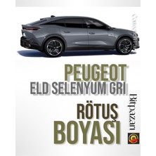 Flea Market Peugeot Selenyum Gri Eld - Profesyonel Rötüş Boyası 20ML.