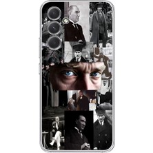 Manitoba Samsung Galaxy S25 Fe Uyumlu Baskılı Yumuşak Silikon Şeffaf Telefon Kılıfı