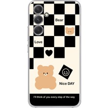 Manitoba Samsung Galaxy A05S Uyumlu Baskılı Yumuşak Silikon Şeffaf Telefon Kılıfı