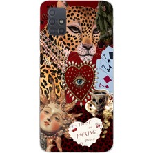 Manitoba Samsung Galaxy M31S Uyumlu Baskılı Yumuşak Silikon Şeffaf Telefon Kılıfı