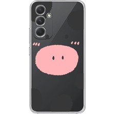 Manitoba Samsung Galaxy S25 Fe Uyumlu Baskılı Yumuşak Silikon Şeffaf Telefon Kılıfı