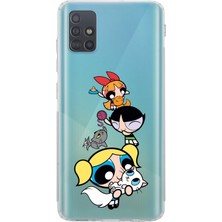 Manitoba Samsung Galaxy M31S Uyumlu Baskılı Yumuşak Silikon Şeffaf Telefon Kılıfı