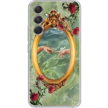 Manitoba Samsung Galaxy S25 Fe Uyumlu Baskılı Yumuşak Silikon Şeffaf Telefon Kılıfı